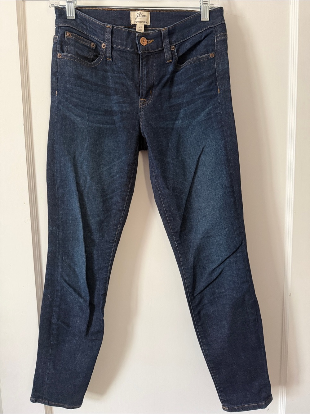 J. Crew Women's Skinny Jeans in Dark Indigo